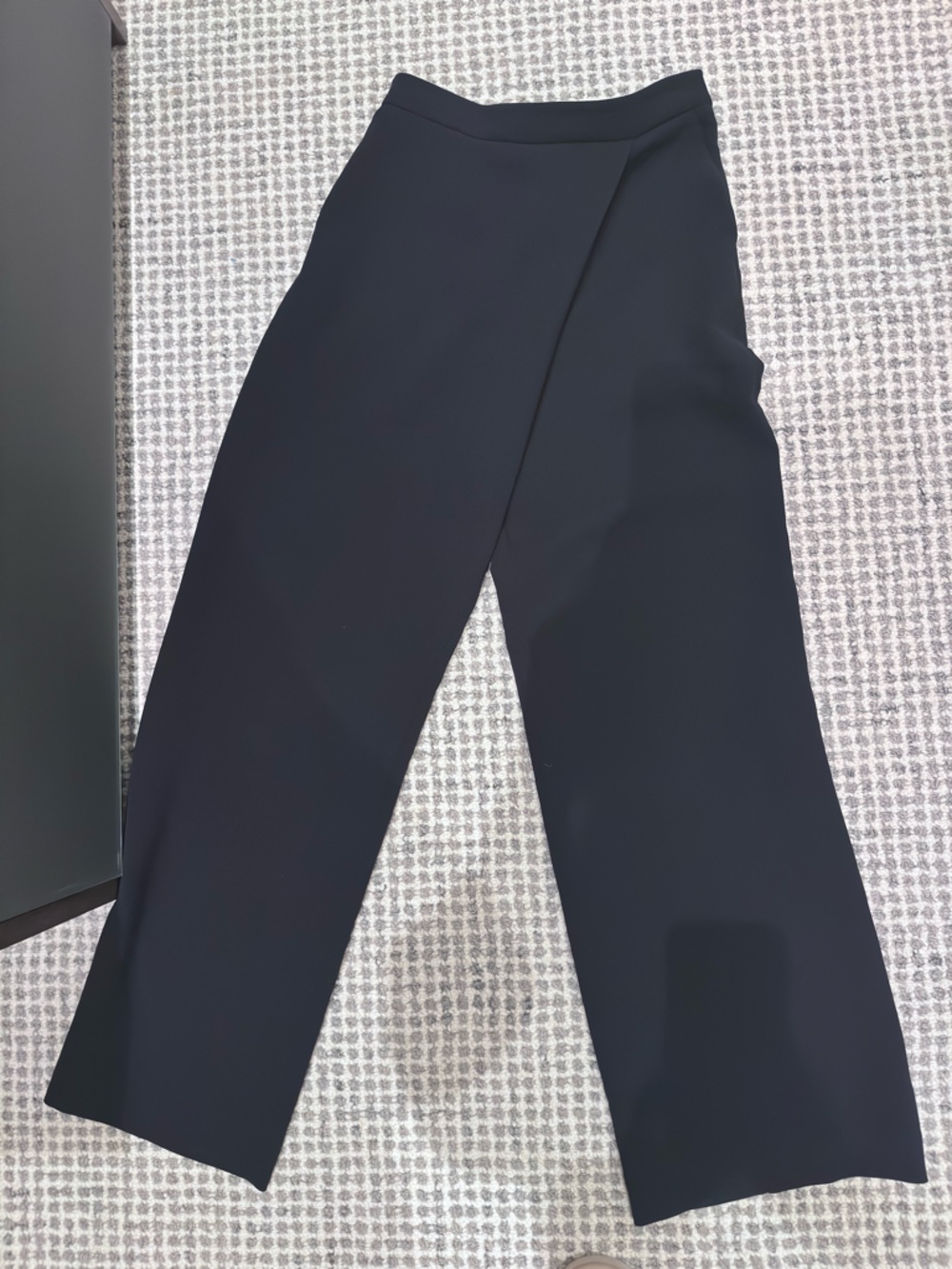 Wilfred Black Trousers with Cream Trim